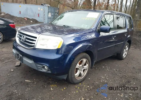 2013 Honda Pilot Ex из США, поврежденный, VIN 5FNYF4H47DB049008